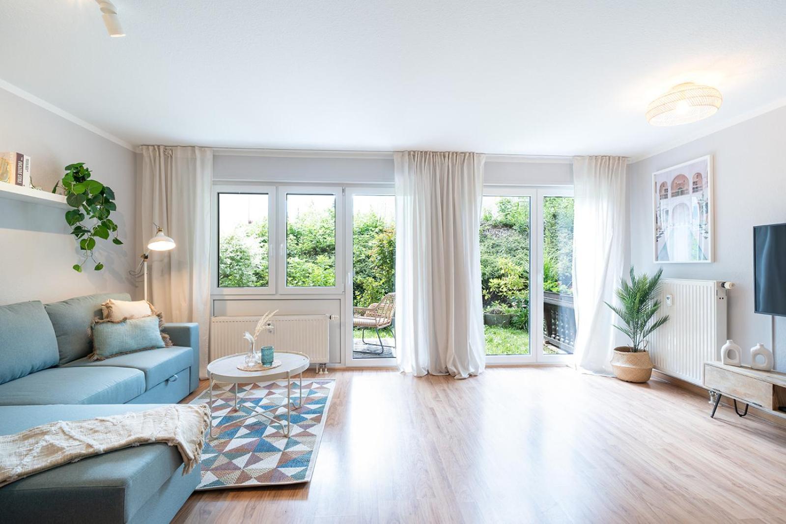 Benville Pirna - Modern - Familie - Terrasse Kültér fotó