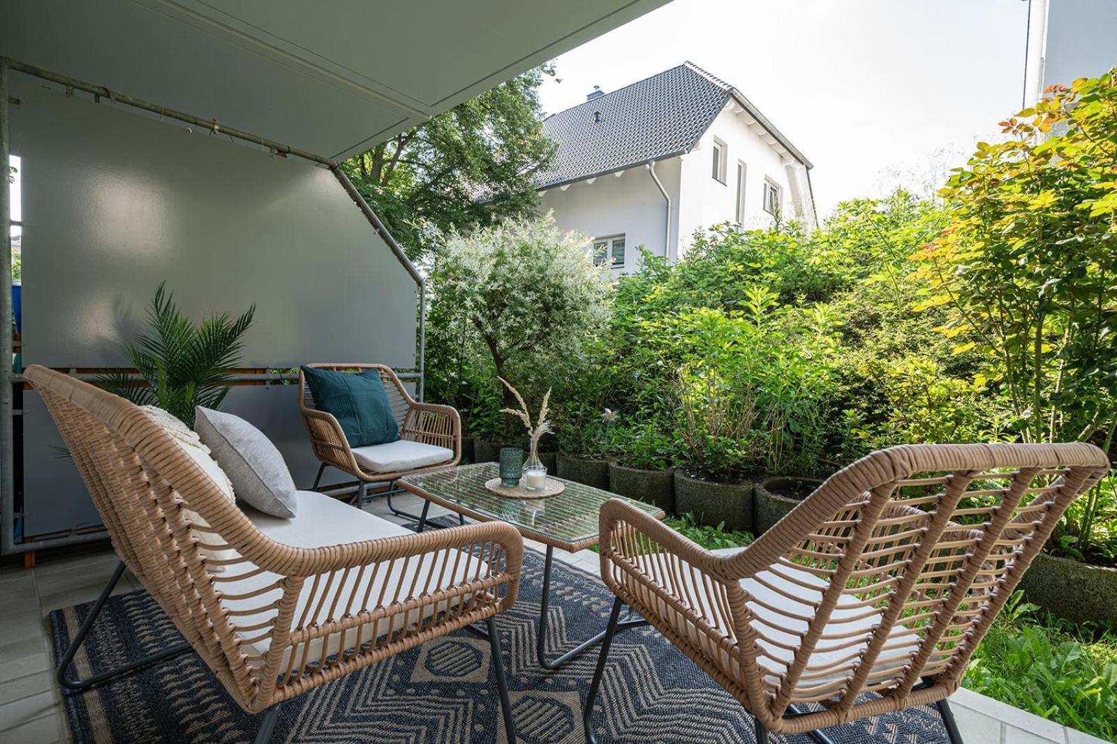 Benville Pirna - Modern - Familie - Terrasse Kültér fotó